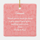 Brünette Geburtshilfe Geschenke, die Sie wählen Fa Keramikornament (Rückseite)