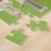 Brunette He is Risen Easter Puzzle (Seite)