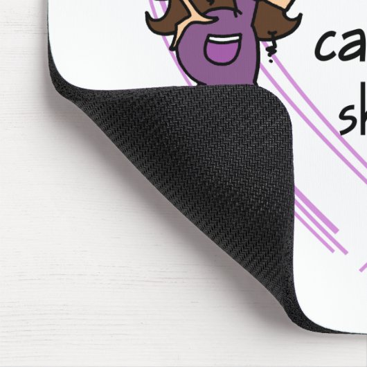 Brünette Krankenschwester-T - Shirts und Geschenke Mousepad (Ecke)