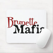 Brünette Mafia - Mousepad (Mit Mouse)