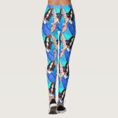 brünette Meerschweinchen Leggings (Rückseite)