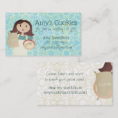 Brünette Mehlbäckerei Koch Visitenkarte (Vorne/Hinten)