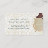 Brünette Mehlbäckerei Koch Visitenkarte (Rückseite)