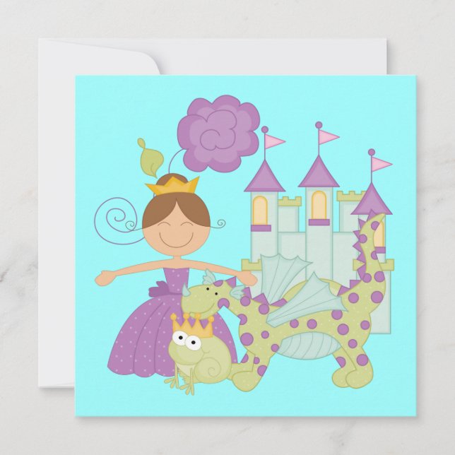 Brünette Prinzessin (Vorderseite)