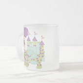 Brünette Prinzessin Mattglastasse (Vorderseite Links)