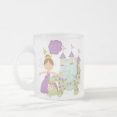 Brünette Prinzessin Mattglastasse (Links)