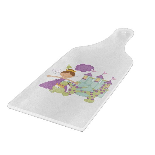 Brünette Prinzessin Schneidebrett (Ecke)