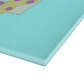 Brünette Prinzessin Schneidebrett (Ecke)