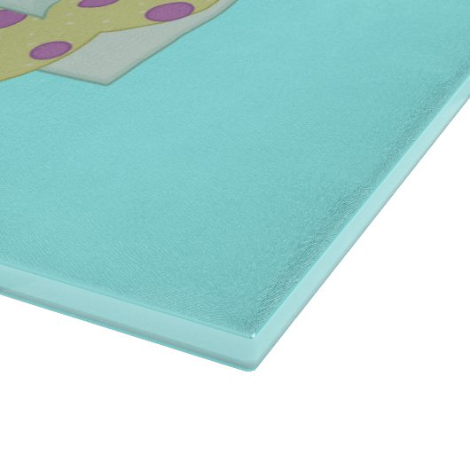 Brünette Prinzessin Schneidebrett (Ecke)