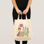 Brünette Prinzessin Tragetasche (Vorderseite (Produkt))