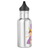 Brünette Prinzessin Trinkflasche (Links)