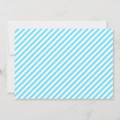 Brünette Ruhephase Slumber Party Geburtstag Einladung (Rückseite)