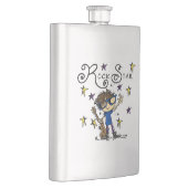 Brünetter Felsen-Stern Flachmann (Rechts)