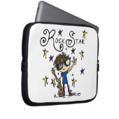 Brünetter Felsen-Stern Laptopschutzhülle (Vorne Rechts)