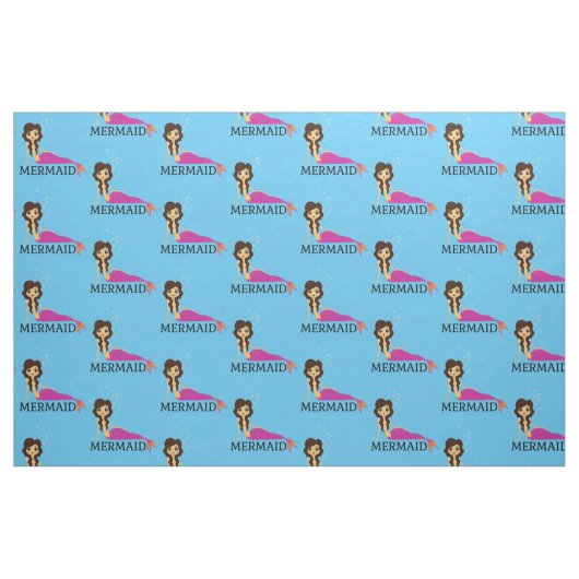 Brünetter Mermaid Thunder_Cove Stoff (Fat Quarter (45,7 x 55,9 cm))