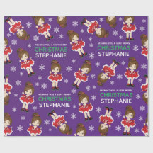 Brünetter Weihnachtsmann