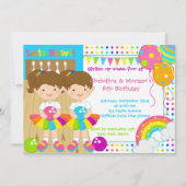 Brünettes Einladung (Vorderseite)