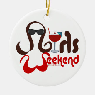 Brunettes in Bikinis - Girls Weekend Spaß! Keramikornament