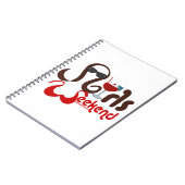 Brunettes in Bikinis - Girls Weekend Spaß! Notizblock (Linke Seite)