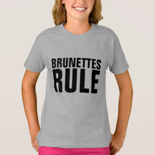 BRUNETTES Jugendjugendliche T - Shirt