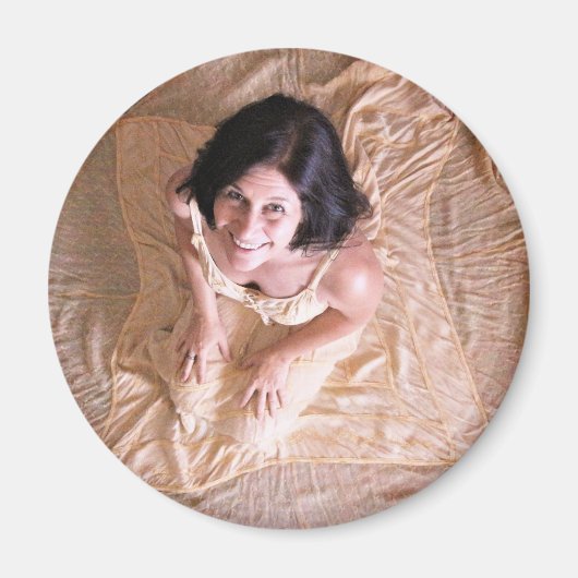 Brünettes KleidThunder_Cove Magnet (Vorne)