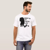 Brunettes-nicht Kampfflugzeugt-shirt T-Shirt (Vorne ganz)