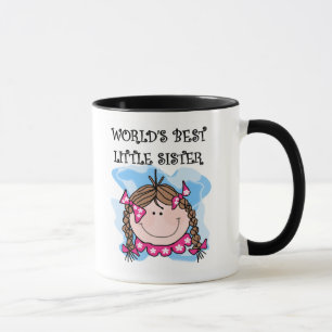 Brunettte beste kleine Schwester Tasse