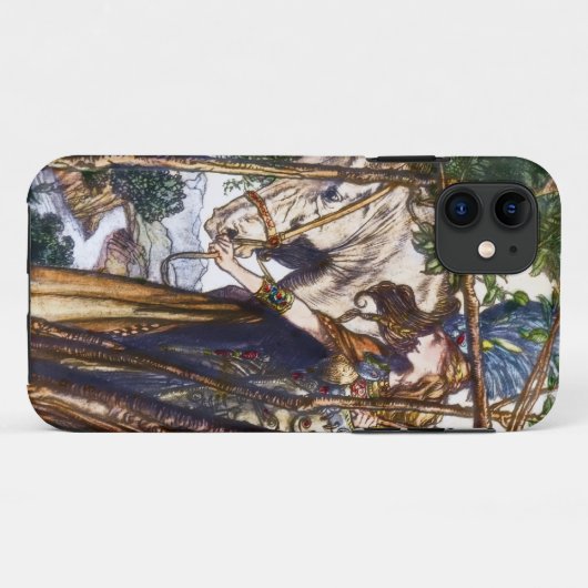 Brunhilde iPhone Fall Case-Mate iPhone Hülle (Rückseite (Horizontal))