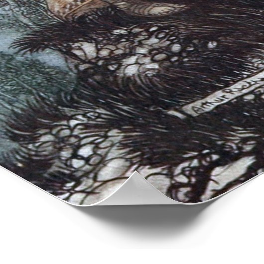 Brunhilde Poster (Ecke)