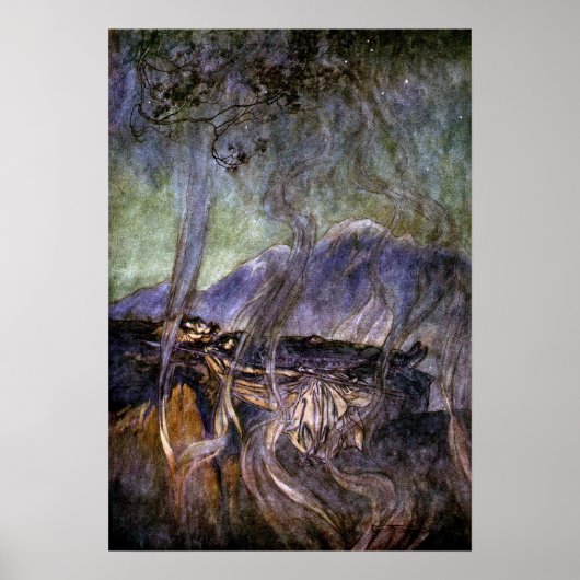 Brunhildes Schlaf Poster (Vorne)