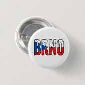 Brünn Tschechische Republik Button (Vorne & Hinten)