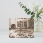 Brunnen-a-Bloom Postkarte (Stehend Vorderseite)
