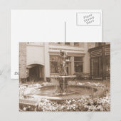 Brunnen-a-Bloom Postkarte (Vorne/Hinten)