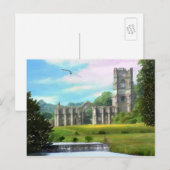 Brunnen Abbey Postkarte (Vorne/Hinten)