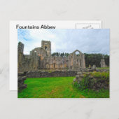 Brunnen Abtei 1 Postkarte (Vorne/Hinten)