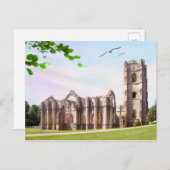 Brunnen-Abtei Postkarte (Vorne/Hinten)