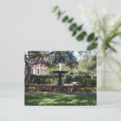 Brunnen am Greene Square Postcard Postkarte (Stehend Vorderseite)