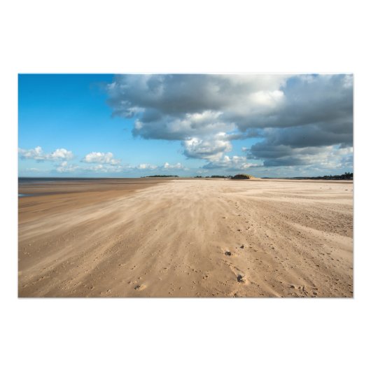 Brunnen am Meeresstrand Fotodruck (Vorne)