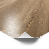 Brunnen am Meeresstrand Fotodruck (Ecke)