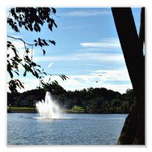 Brunnen am Mirror-See