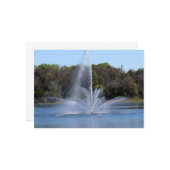 Brunnen am See Mitteilungskarte (Vorderseite/Rückseite Beispiel)