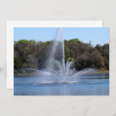 Brunnen am See Mitteilungskarte (Vorne/Hinten)