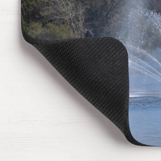 Brunnen am See Mousepad (Ecke)