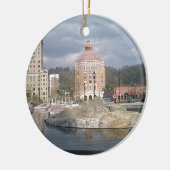 Brunnen Ashevilles nc Keramikornament (Links)