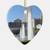 Brunnen auf dem Las Vegas-Streifen Keramikornament (Rechts)