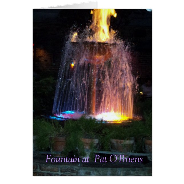 Brunnen bei Pat O'Briens New Orleans (Vorne)