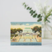 Brunnen, Belle Isle Park Postkarte (Stehend Vorderseite)