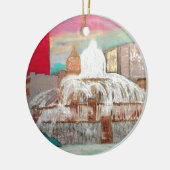 Brunnen Chicagos Buckingham Keramik Ornament (Links)