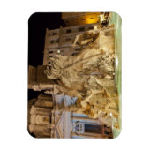 Brunnen der 4 Flüsse, Piazza Navona, Rom Magnet (Vertikal)