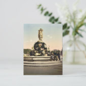 Brunnen der drei Graces, Montpelier, Frankreich / Postkarte (Stehend Vorderseite)